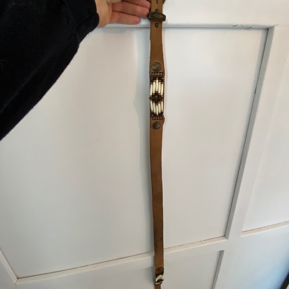 Handmade Indigenous Belt (excellent quality) 34 Waist - Picture 3 of 4